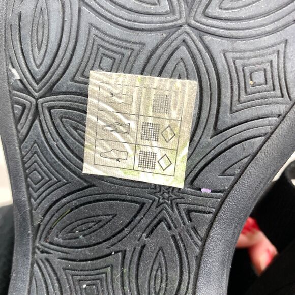 Skechers Pier Lite Hands Free Slip Ins Black Sling Back Straps Womens Size 7 - Picture 8 of 9